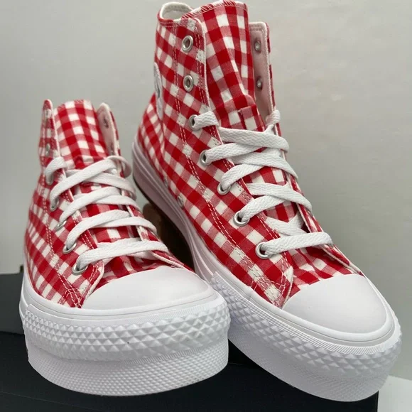 Converse WMNS Checkered High-Top
CTAS EVA LIFT HI
VINTAGE WHITE/RED Sneakers - Picture 7 of 16